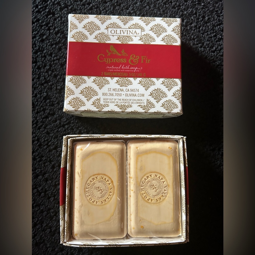 Olivina Cypress and Fir Natural Bath Soap 🧼